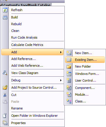 Building a Food Bank Summary View Data Form Spec