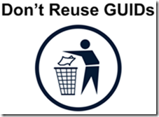 Do Not Reuse GUIDs There are times when the XML that constitutes an Infinity table or an Infinity feature (such as data forms, data lists, search lists, and record operations) will need to be copied to create a new feature. When this occurs it is imperative that the software developer does NOT reuse the global unique identifier (GUID) for the root elements ID attribute of the spec. This rule also applies to the DataFormlnstancelD attribute of data form specs. Do Not Reuse GUIDs There are times when the XML that constitutes an Infinity table or an Infinity feature (such as data forms, data lists, search lists, and record operations) will need to be copied to create a new feature. When this occurs it is imperative that the software developer does NOT reuse the global unique identifier (GUID) for the root elements ID attribute of the spec. This rule also applies to the DataFormlnstancelD attribute of data form specs.