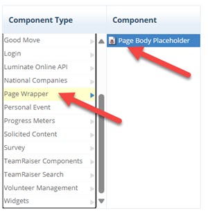 Page Wrapper Component Placeholder