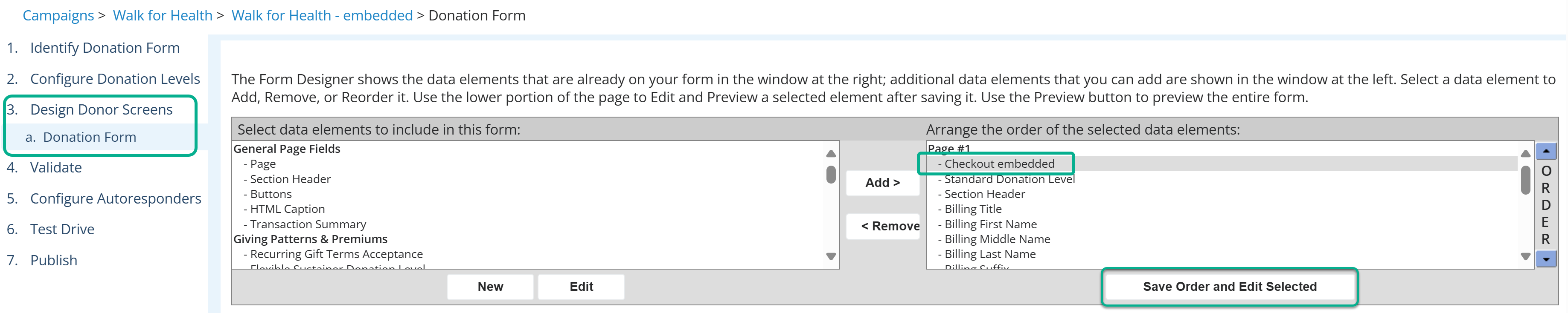 Enable Direct Debit on donation form