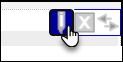 Pagebuilder edit icon in the upper rigth corner of a component.