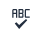 Spell Check icon