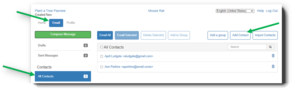 Email Screenshot