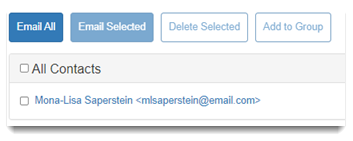 Example saved contact