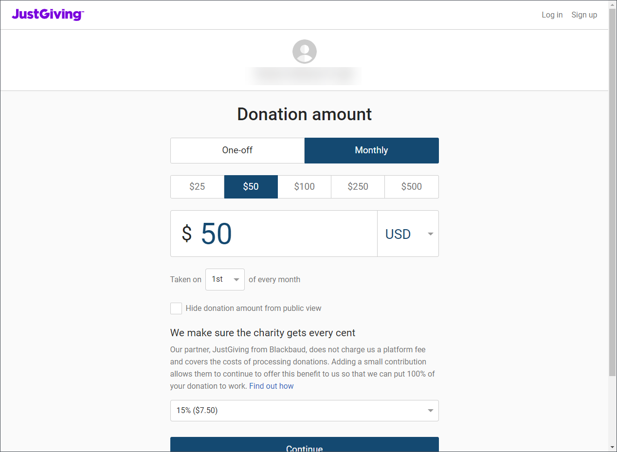 Donate to Nonprofits Using Giving Checkout