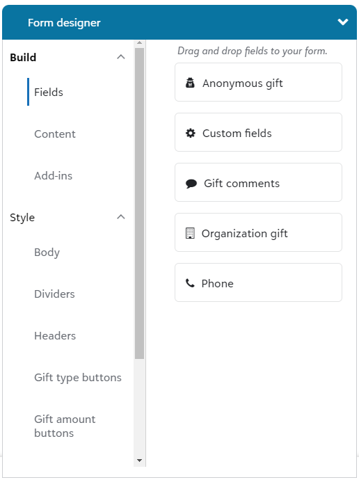 Form designer