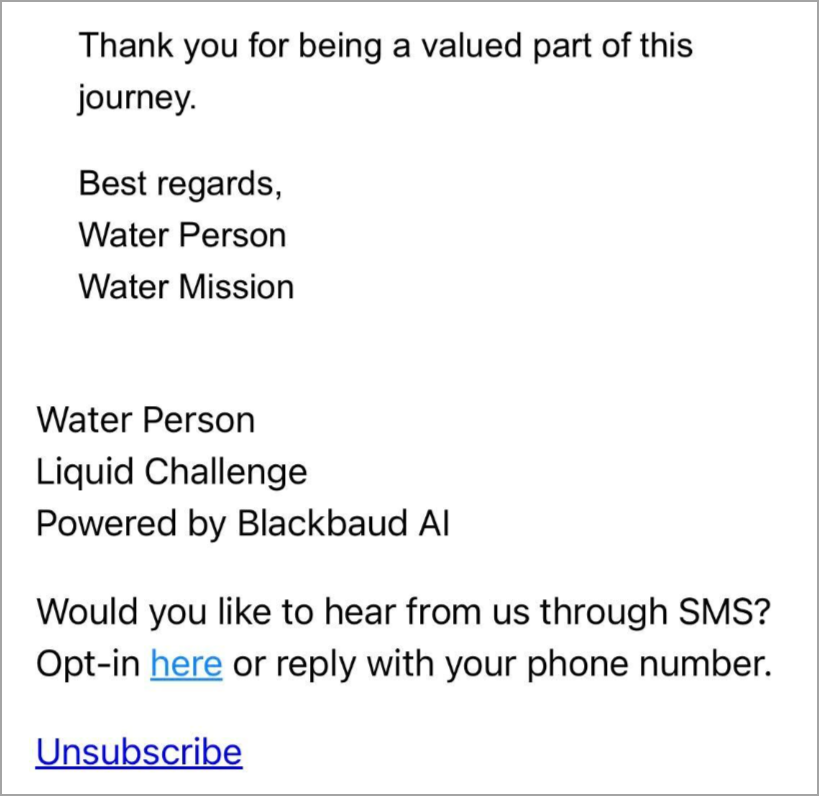 invitation to join sms